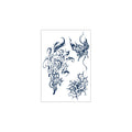 Fox Butterfly Rose Tattoos