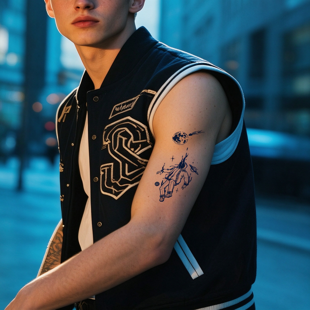 Space Astronaut Tattoos
