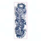 Eagle Dragon Sleeve Tattoo