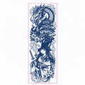 Geisha Dragon Sleeve Tattoo
