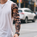 Koi Wave Sleeve Tattoo