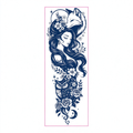 Beauty Fox Owl Floral Sleeve Tattoo