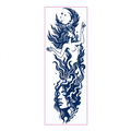 Dual Goddess Moon Flame Sleeve Tattoo