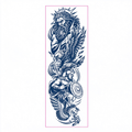 Zeus Spartan Warrior Eagle Pegasus Sleeve Tattoo