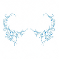 Temporary tattoo "Glow in the Dark Coral"
