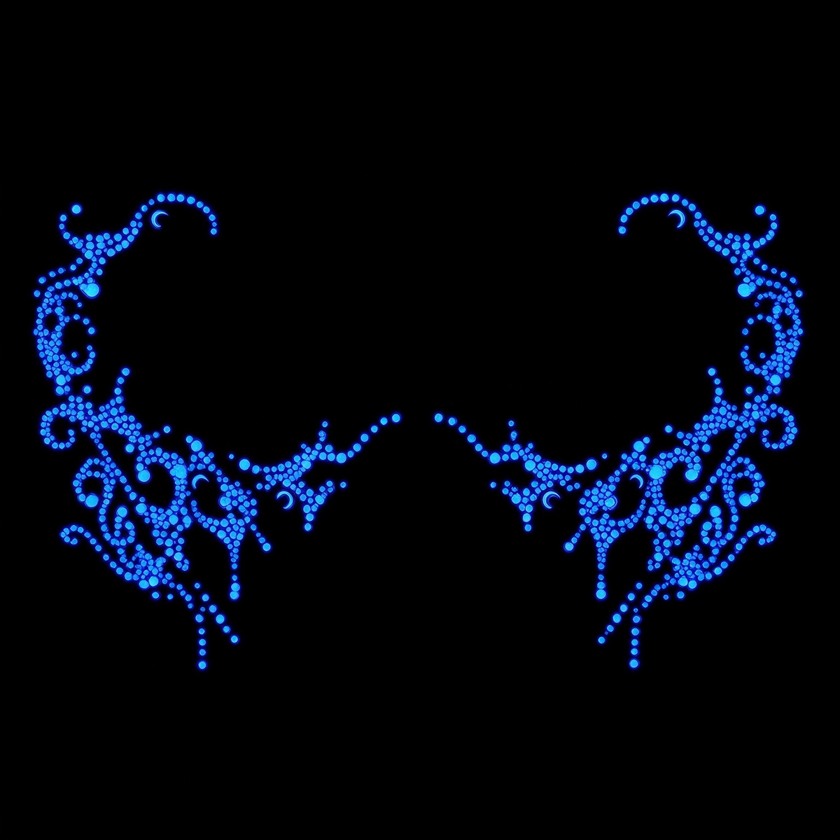 Temporary tattoo "Glow in the Dark Coral"