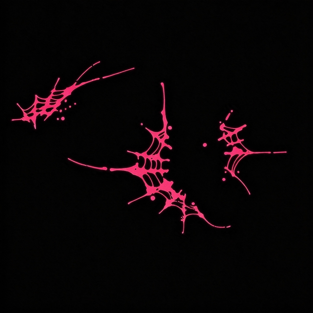 Temporary tattoo "Glow in the Dark Spider"