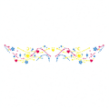 Temporary tattoo "Glow in the Dark Feather"