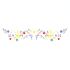 Temporary tattoo "Glow in the Dark Feather"